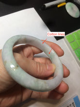 Load image into Gallery viewer, 57mm Certified Type A 100% Natural yellow/purple/green(FU LU SHOU) Jadeite Jade bangle AC86-0748