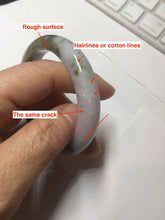 Load image into Gallery viewer, 52mm certified natural 100% natural Type A dark green brown purple jadeite jade bangle E151-4139