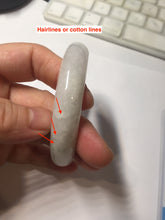 Load image into Gallery viewer, 55.8mm certified Type A 100% Natural light purple yellow brown Jadeite Jade bangle BS134-4017