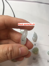 Load image into Gallery viewer, 100% Natural type A icy watery sunny green white yellow Jadeite Jade blessed melon(福瓜) pendant group AZ156 Add on item