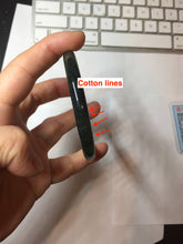 Load image into Gallery viewer, 55.7mm Certified 100% Natural Fresh Young Green/Dark Green/Black Green Ink Painting (绿水墨) Round Cut Nephrite (Wulanhai 乌兰海碧玉) Bangle HF135-7330