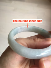 Load image into Gallery viewer, 59.2mm Certified Type A 100% Natural green purple Jadeite Jade bangle BQ56-6885
