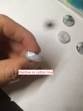 Load image into Gallery viewer, 18mm Type A 100% Natural green/purple/white Jadeite Jade safety Guardian donut Pendant group m99