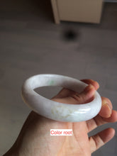Load image into Gallery viewer, 61mm Certified type A 100% Natural green/white/purple Jadeite bangle BH30-5425