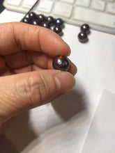 Load image into Gallery viewer, 10–10.5mm Genuine Cultured Freshwater Black Peacock Purple Pearl Pendant, High-Luster AW59 Add-On Item, Not Sold Individually