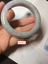 Load image into Gallery viewer, 53.5mm certified 100% natural certified yellow/green/purple (福禄寿)jadeite jade bangle AC78-1125