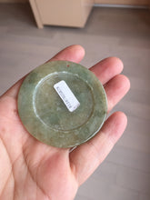 Load image into Gallery viewer, 100% Natural type A green jadeite Jade horse pendant worry stone AA28