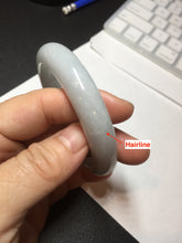 Load image into Gallery viewer, 57.8mm certified 100% certified natural light green jadeite jade bangle AX139-0797