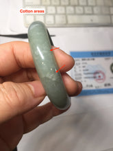 Load image into Gallery viewer, 53.6mm Certified Type A 100% Natural black/dark green/gray Jadeite bangle PJ51-2855