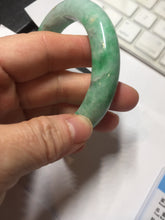 Load image into Gallery viewer, 56.2mm Certified Type A 100% Natural sunny green purple white Jadeite bangle PC168-8111