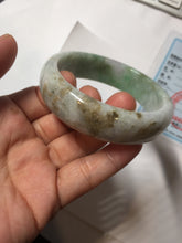 Load image into Gallery viewer, AllaboutjadeCanada.com only 56mm certified 100% natural Type A sunny green purple brown black jadeite jade bangle AZ175-0511 add on item