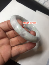 Load image into Gallery viewer, 54.4mm certified 100% natural Type A white/purple/green jadeite jade bangle BL49-6240