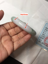 Load image into Gallery viewer, 52.6mm certified 100% Natural type A sunny green yellow purple (Fu Lu Shou)Jadeite Jade bangle PH245-0504