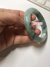 Load image into Gallery viewer, 52.8mm Certified type A 100% Natural forest green Jadeite bangle PE47-(1767)
