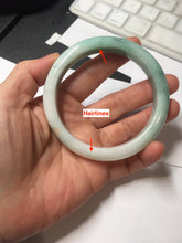 Load image into Gallery viewer, 60mm Certified Type A 100% Natural green white yellow Jadeite bangle PA264-3839