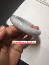 Load image into Gallery viewer, 55.4mm Certified type A 100% Natural sunny green/purple/orange(Fu LU SHOU) Jadeite bangle BN44-5132
