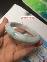 Load image into Gallery viewer, 59mm Certified Type A 100% Natural green/yellow/purple 59.1mm Certified Type A 100% Natural green/yellow/white Jadeite Jade bangle AY56-0463Fu Lu Shou) Jadeite Jade bangle AK52-1213