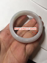 Load image into Gallery viewer, 52mm certified Type A 100% Natural green/purple/white oval Jadeite Jade bangle BM58-0261