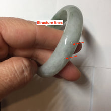 Load image into Gallery viewer, 52.3mm Certified Type A 100% Natural light green white Jadeite bangle PB290-3360