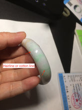 Load image into Gallery viewer, 50.5mm Certified Type A 100% Natural sunny green/purple/yellow(FU LU Shou) oval Jadeite Jade bangle AK53-1221