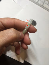 Load image into Gallery viewer, 9.9-10.5mm size 52-54mm 100% natural type A light green jadeite jade beads bracelet PC54
