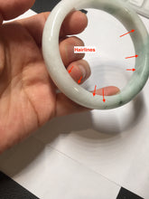 Load image into Gallery viewer, 60mm Certified Type A 100% Natural sunny green white Jadeite bangle PA263-3841