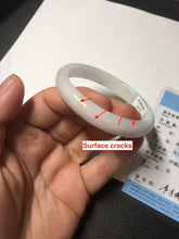 Load image into Gallery viewer, 52.8mm Certificated 100% natural type A sunny green/white/red jadeite jade bangle AF91-3177