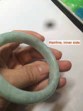 Load image into Gallery viewer, 56.4mm 100% natural Type A sunny green/brown/white jadeite jade bangle AX47-2831