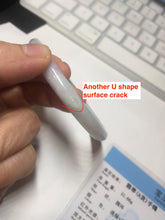 Load image into Gallery viewer, 57mm certified 100% natural type A light green/purple/yellow(FU LU SHOU) with green fly flowers round cut jadeite jade bangle BN54-3124