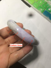 Load image into Gallery viewer, 56.4mm Certified 100% natural Type A green/white/purple/brown jadeite jade bangle AX94-5196