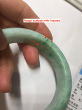 Load image into Gallery viewer, 57.5mm Certified Type A 100% Natural sunny green yellow white Jadeite bangle PC163-8119