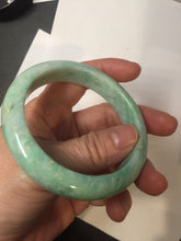 Load image into Gallery viewer, 56.5mm Certified Type A 100% Natural sunny green yellow Jadeite bangle J149-8123