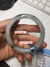 Load image into Gallery viewer, 52.3mm certified 100% natural Type A icy watery dark green jadeite jade bangle AH103-4490
