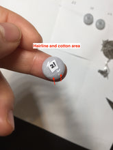 Load image into Gallery viewer, 12.5mm Type A 100% Natural sunny green white purple Jadeite Safety Guardian Button donuts pendant PH60 Add on item