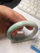 Load image into Gallery viewer, 60mm Certified Type A 100% Natural green white yellow Jadeite bangle PA264-3839