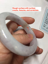Load image into Gallery viewer, 50.5mm certified 100% Natural type A light green purple white yellow Jadeite Jade bangle PH244-0740