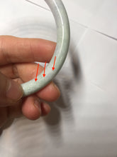 Load image into Gallery viewer, 57.8mm certified 100% natural type A green/purple/red(FU LU SHOU) round cut jadeite jade bangle PA205-(0426) Add on item Shopify only