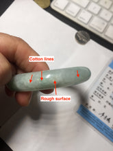 Load image into Gallery viewer, 54.3mm certified 100% natural Type A sunny green jadeite jade bangle PB164-4654