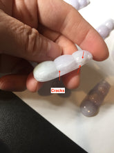 Load image into Gallery viewer, Type A 100% Natural white/green/purple Four Seasons Fortune Beans jadeite jade pendant group BK101
