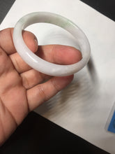 Load image into Gallery viewer, 52.8mm Certificated 100% natural type A sunny green/white/red jadeite jade bangle AF91-3177