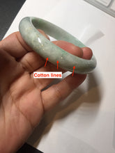 Load image into Gallery viewer, 58mm Certificate 100% natural type A sunny green brown jadeite jade bangle D139-4022