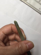 Load image into Gallery viewer, 18cm 100% Natural yellow gray black Xiu Jade (Serpentine) Hairpin AW52 Add on item