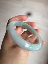 Load image into Gallery viewer, 57.5 mm Certified Type A 100% Natural green/purple Jadeite Jade bangle AX57-0356