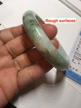 Load image into Gallery viewer, 57mm certified 100% natural type A sunny green/purple/brown jadeite jade bangle BN99-7710