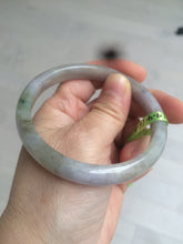 Load image into Gallery viewer, 57.5mm certified Type A 100% Natural light green/brown/purple/gray Z79-0253