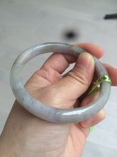 Load image into Gallery viewer, 57.5mm certified Type A 100% Natural light green/brown/purple/gray Z79-0253