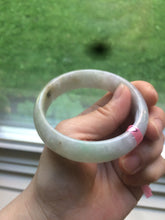 Load image into Gallery viewer, 57mm Certified Type A 100% Natural green/purple/brown Jadeite Jade bangle L69-0001