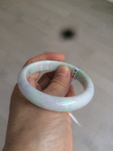 Load image into Gallery viewer, 53.9mm certified Type A 100% Natural sunny green purple Jadeite Jade bangle GC18-1846 (add on item)