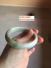Load image into Gallery viewer, Sale! 56-62mm 100% Natural dark green light green purple white jadeite jade bangle group A61(add on item))