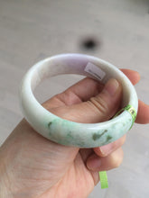 Load image into Gallery viewer, 59mm Certified 100% natural Type A green/orange/purple jadeite jade bangle AB60-5684